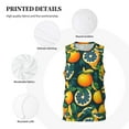 thumbnail image 3 of Sikiie Fresh Orange Basketball Jersey Reversible Men's Mesh Athletic Sports Shirts Training Practice S-4XLMedium, 3 of 6