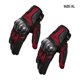 thumbnail image 3 of Soidarity Paquete de 2 guantes para motocicleta, guantes cómodos de malla portátiles, Protector de manos inastillable, deporte antideslizante para Ciclismo Rojo SG Soidarity OD027625-03, 3 of 6