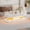 White, variant on 47.2 Inch Coffee Table with LED Lights, Modern High-Gloss Open Shelf Design, 2-Tier Floating Center Table with Illumination, Large LED Coffee Table for Living Room(White)