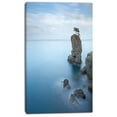 thumbnail image 2 of Pine Tree Rock At Portofino Park - Beach Photo Canvas Print, 2 of 3