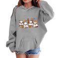 thumbnail image 4 of VMESZQFG Girls' Hoodies Sweatshirts Baby Boy Clothes Fleece Kids Cool Halloween Bull Trendy Fashion Sweatshirt Sweatshirts Juniors Girls, 4 of 4