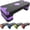 Purple, variant on Aerobic Exercise Step, Adjustable Aerobic Stepper for Exercise, Workout Step Platform for Step Up, 26.5" Step Deck with 4" 6" 8" Adjustable Height Risers, Women Gym Cardio Fitness