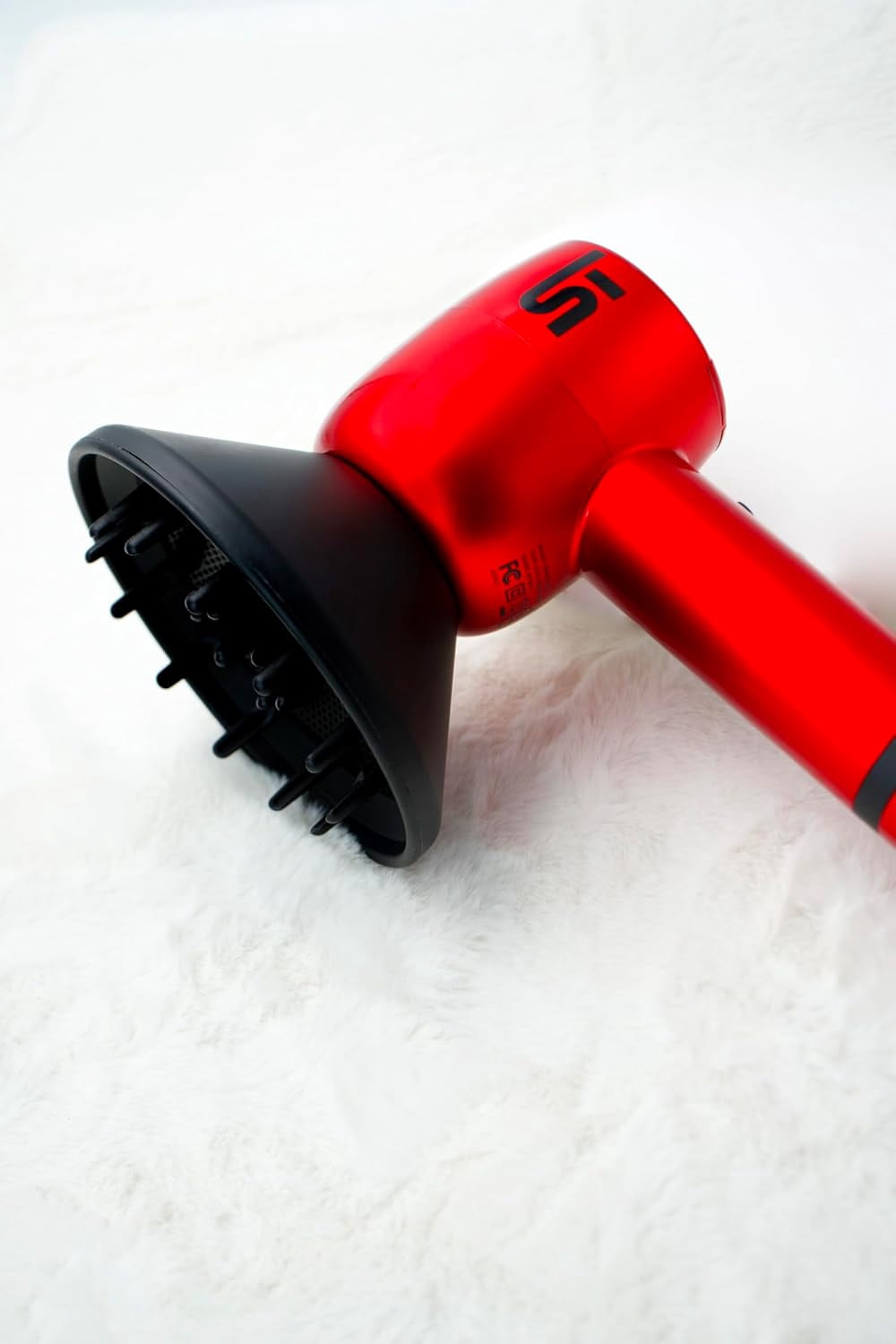 Curly Hair Diffuser Attachment by Supreme Trimmer | Adaptable for Blow Dryer SHD347 for Curly, Wavy & Natural Looking Hair | HDi300 Black