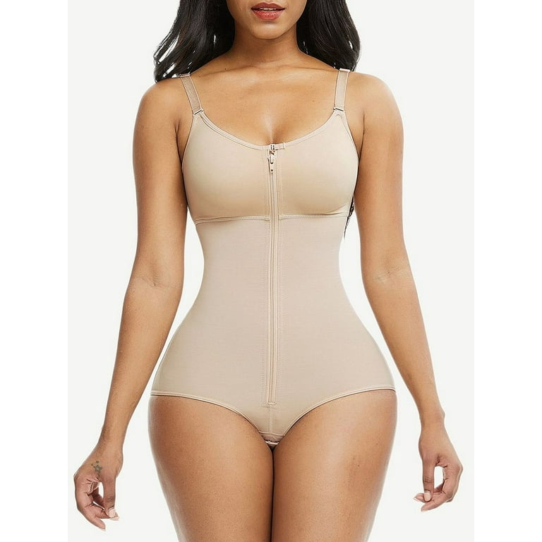 Shapellx Women's Slimming Shapewear Firm Tummy Control Smooth Silhouette  Body Shaper NUDE S 