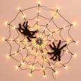 thumbnail image 6 of Famyfamy Orange Net Lights Spider Black Lamp With 70 LED Halloween Decoration Indoor And Outdoor For House Yard Garden Waterproof, 6 of 14