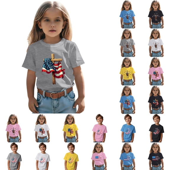 Letdown 250 Years Usa Shirt 2026 for Kids Fourth Of July Crewneck Short Sleeve Tshirts 250th Anniversary Usa Toddler Shirts 1776-2026 Basic Tee Summer Tops Birthday Gifts Kids Clothing Age 1-13Y