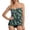 C-Green163, variant on DHFJKG Women's Strapless Two Piece Swimsuits Floral Flowy Swim Top Briefs Tummy Control Bathing Suit Stylish Beachwear