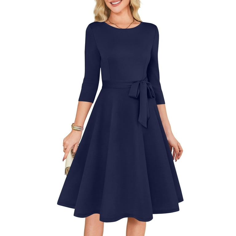 navy blue church dress Diana Couture Church Dress 8850-Navy, Navy / 20