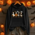 thumbnail image 4 of Goose Pumpkin Halloween Hoodies for Women 2025 Funny Goose Graphic Hoodie Halloween Sweatshirt Pullover Tops, 4 of 5