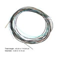 thumbnail image 2 of HOOWIFFY 6Pcs Electric Guitar Strings Replacement Metal Strings Assorted Colors, 2 of 5