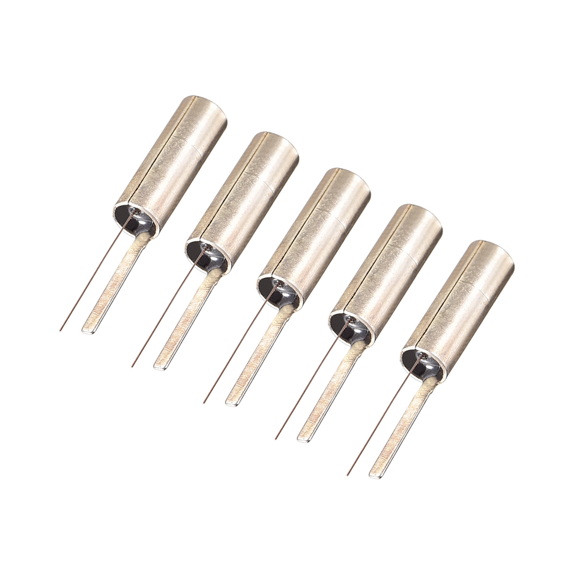 Uxcell Sensitivity Spring Electronic Vibration Sensor Switch Metal Gold ...