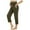 Army Green, variant on Lolmot Maternity Pants Capris Summer Casual Stretchy Comfy Lounge Over The Belly Pregnancy Yoga Leggings Capri Pants with Pockets