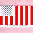 thumbnail image 2 of CafePress - US Civil Peacetime Flag Cap - Adjustable 100% Brushed Unisex Cotton Baseball Cap, Beige, 1, 2 of 2