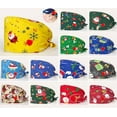 thumbnail image 2 of AMERTEER Christmas Surgical Scrub Cap Doctor Hat Nurse Bouffant Hat Adjustable Head Cover, 2 of 5