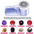 thumbnail image 4 of USB Rechargeable Fabric Shaver and Lint Remover for Smart Home Garment Care, 4 of 9