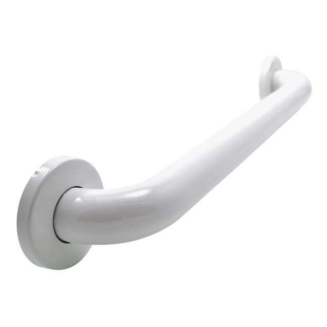 Polyester Painted Grab Bar, 42" L, Stainless Steel, Poly Painted WGB6YS42WH