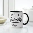 thumbnail image 6 of CafePress - Get A Haircut Mug - 11 oz Ceramic Mug - Novelty Coffee Tea Cup, 6 of 6