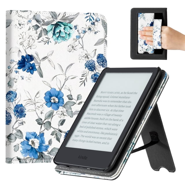 Funda protectora CoBak con soporte para Kindle 6 (2024 y 2022)