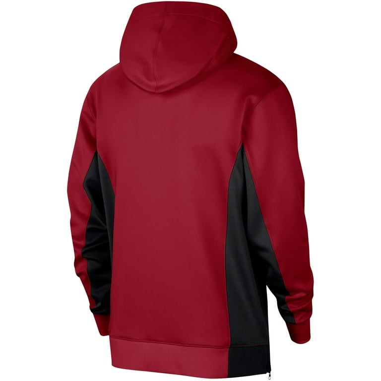 Men s Nike Red Miami Heat 2023 24 Authentic Showtime Full Zip
