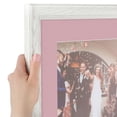 thumbnail image 6 of ArtToFrames 8x10" Matted Picture Frame with 4x6" Single Mat Photo Opening Framed in 1.25" Off White Wash on Ash and 2" Seashell Mat (FWM-4098-8x10), 6 of 8