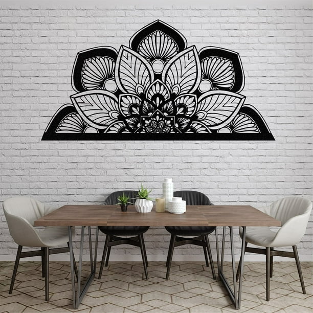 Mandala Art Metal Wall For Home And Outside Mounted Geometric Decor Drop Shadow 3d Effect Decoration Living Room Bedroom Com - Metal Wall Decorations For Outside Mandala Art Metal Wall For Home And Outside Mounted Geometric Decor Drop Shadow 3d Effect Decoration Living Room Bedroom Com - Metal Wall Decorations For Outside