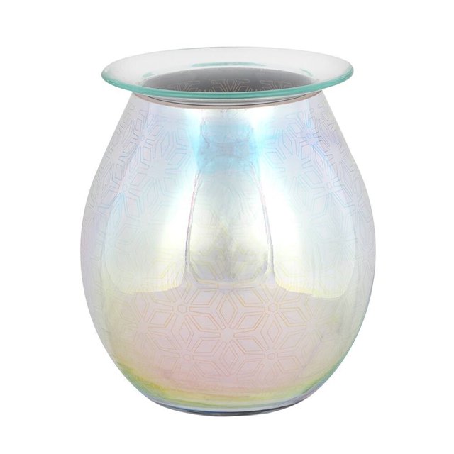 Something Different - Quemador de Aceite Eléctrico Light Up Diseño FlorEnchufe (UK) (Multicolor)