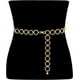 thumbnail image 1 of Cadena de cintura de Metal para mujeres y niñas, cinturones ajustables con eslabones para el cuerpo, moda, 1 of 5