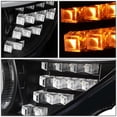 thumbnail image 4 of DNA Motoring For 12-16 BMW F30 F31 3-Series Black LED HALO DRL Projector Headlight Lamps Pair, 4 of 5