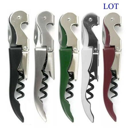 

[HIGH-END GOOD] Black Green White Burgundy Stainless Steel Pink Bottle Opener Kitchen