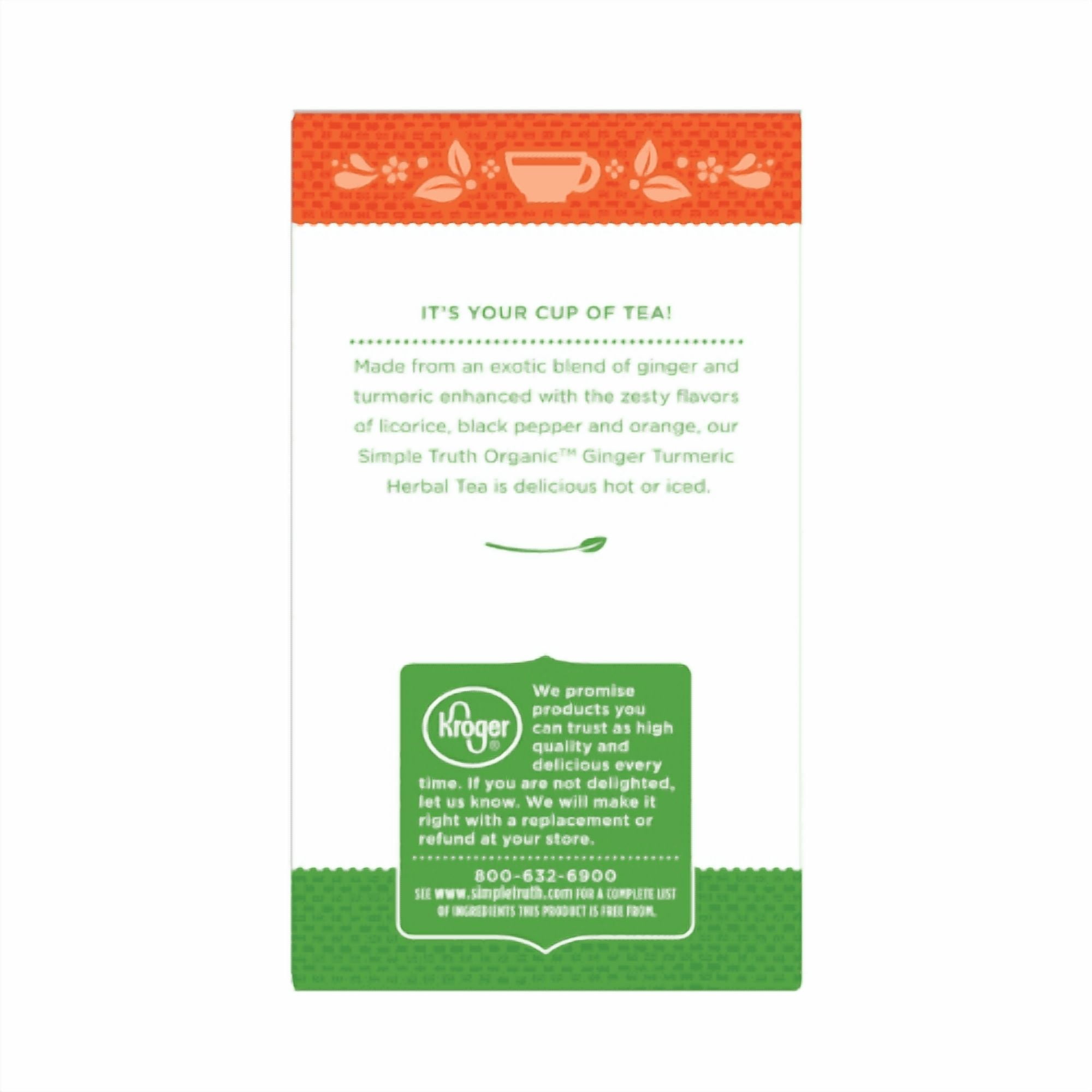 Simple Truth Organic Chamomile with Lemon Herbal , Elderberry Herbal Tea AND Hibiscus Strawberry Raspberry Herbal Tea ,3 Pack ,Variety