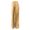 thumbnail image 6 of SNKSDGM Women's Plus Dress Pants Women Tall Ankle Sweatpants Women Wide Leg Baggy Ladies Fashion Casual Hot Stamping Wide Leg Pants Waist Pants, 6 of 6