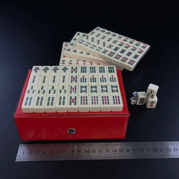Mini portátil ligero fácil de llevar entretenimiento de viaje viajes al aire libre dormitorio pequeño viaje Mahjong