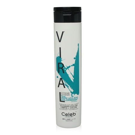 Celeb - Viral Extreme Teal Color Wash Shampoo 8.25 (Best Color With Teal)