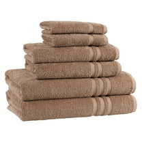 Denzi 6-Piece Turkish Cotton Towel Set
