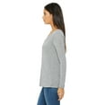thumbnail image 4 of Bella + Canvas Ladies' Flowy Long-Sleeve V-Neck - 8855, 4 of 4