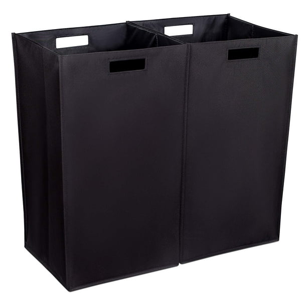 Laundry hamper (black)(set of 2)