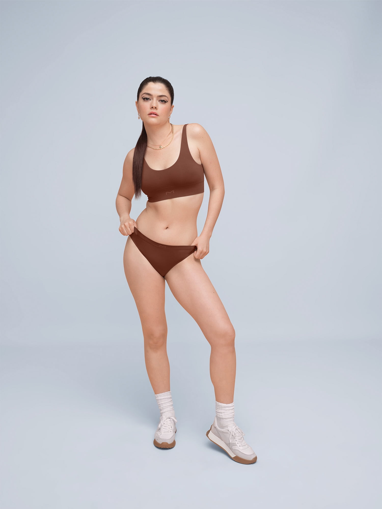 Maidenform Women's Seamless Scoop Crop Bralette, Style MBW107