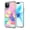 Rainbow, variant on GSA Electroplated Geometric Case for Apple iPhone 13 6.1 - Rainbow