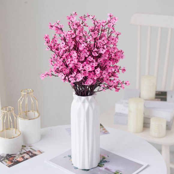 6pcs Flowers All Over The Sky Silk Flower Dried Bouquets Wedding Winter Vase Filler Coral Flowers Flowers for Wedding Cakes Flowers And Vase Wooden Flower Bouquet