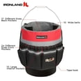 thumbnail image 3 of Organizador de herramientas IRONLAND para cubos de 13 a 19 litros, 51 bolsillos, 3 of 7
