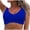 bleu, variante sur Staron Haut de Maillot de Bain pour Femme, Conservateur, Col en V, Rehausseur, Soutien-Gorge de Bikini Rembourré, Surf, Plage, Vacances, Bleu P