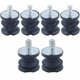 thumbnail image 1 of Soporte de almohadilla de aislamiento de 6 piezas para Husqvarna 268 272 61 266 Jonsered 625 630 670, 1 of 4