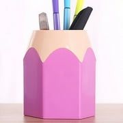 NEW SALE!Creative Pen Vase Pencil Pot Pen Holder Container Stationery Plastic Desk Organizer Tidy Container School Office Supplies