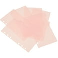 thumbnail image 1 of 6pcs divisores de carpetas con pestañas protectores de la lámina de papel de oficina 6 hoyos de página divisores (A6), 1 of 5