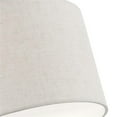 thumbnail image 6 of Beaumont Lane Mid-Century 11" 2-Light Metal & Fabric Semi Flush in Bronze, 6 of 16