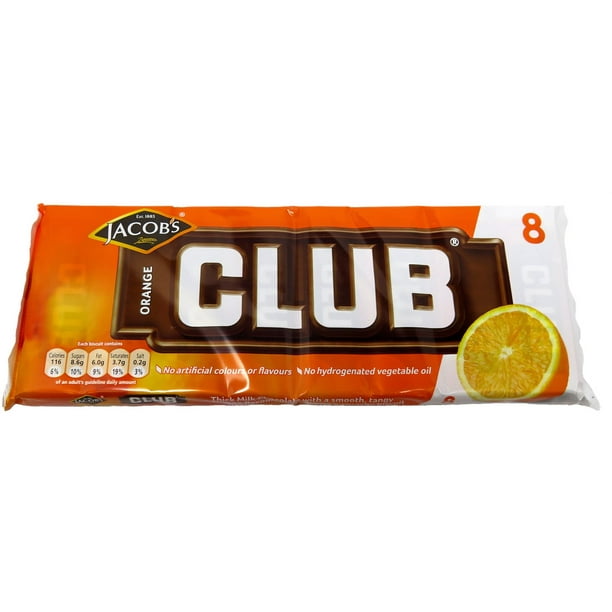 Jacobs Club Biscuits à l'orange