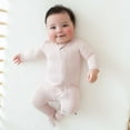 thumbnail image 2 of Kyte Baby Zippered Footie in Blush, 2 of 8