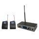 thumbnail image 1 of Inalámbrico de monitor de oído, Profesional de retorno de oído de monitor uhf de 1 remolque y 2 canales con auriculares y 2 petacas para estudio desprecio, 1 of 7