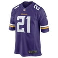 thumbnail image 2 of Men's Nike Akayleb Evans Purple Minnesota Vikings Game Player Jersey, 2 of 4