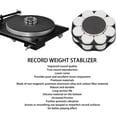 thumbnail image 3 of Turntable Disc Record Stabilizer Clamp, Record Weight Stablizer Aluminum Alloy Improve Sound Quality Universal  For  Vinyl Record Player, 3 of 8